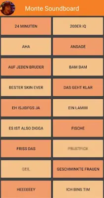 Monte Soundboard android App screenshot 1